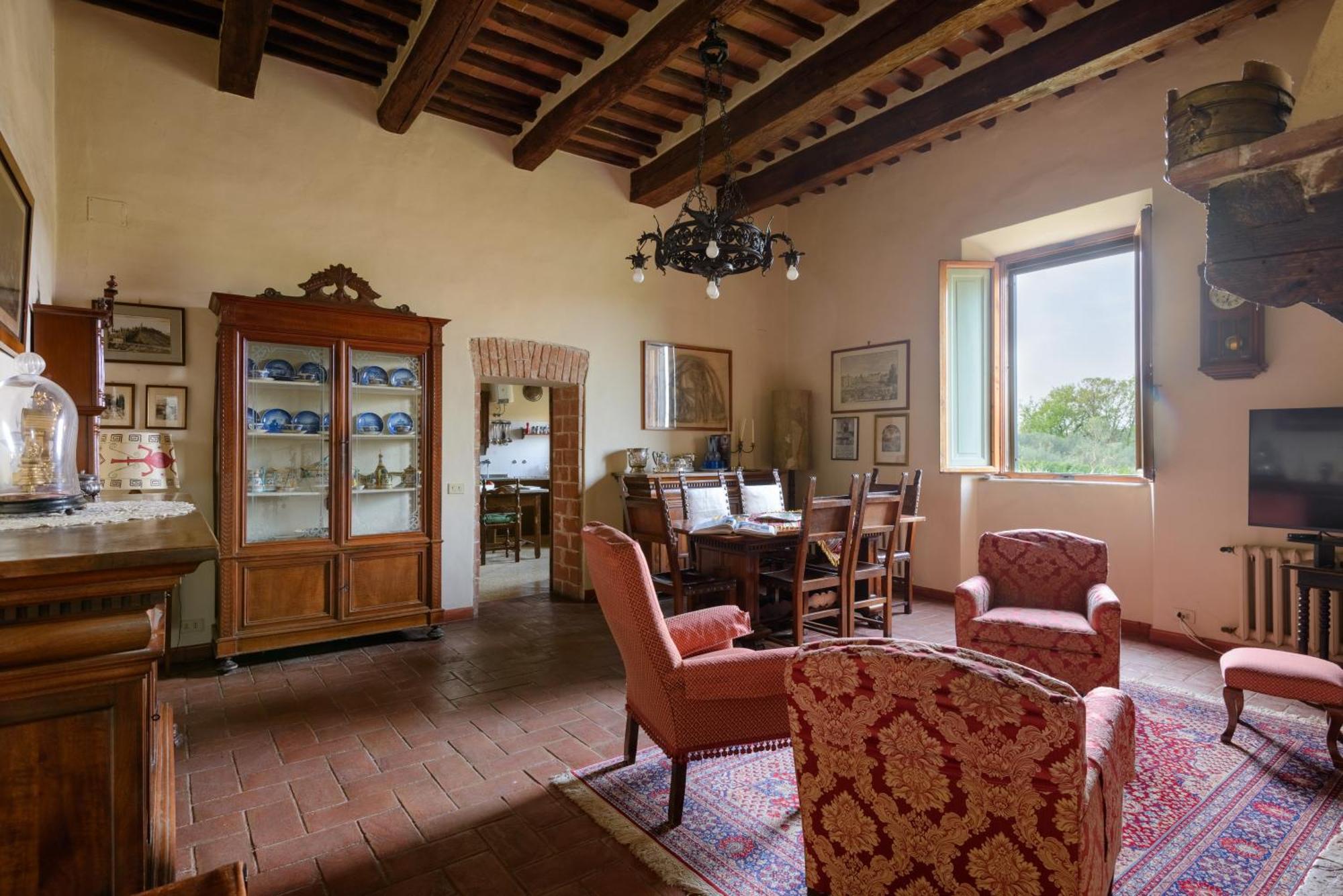 Al Glicine Di Sant'Abondio Villa Siena Dış mekan fotoğraf