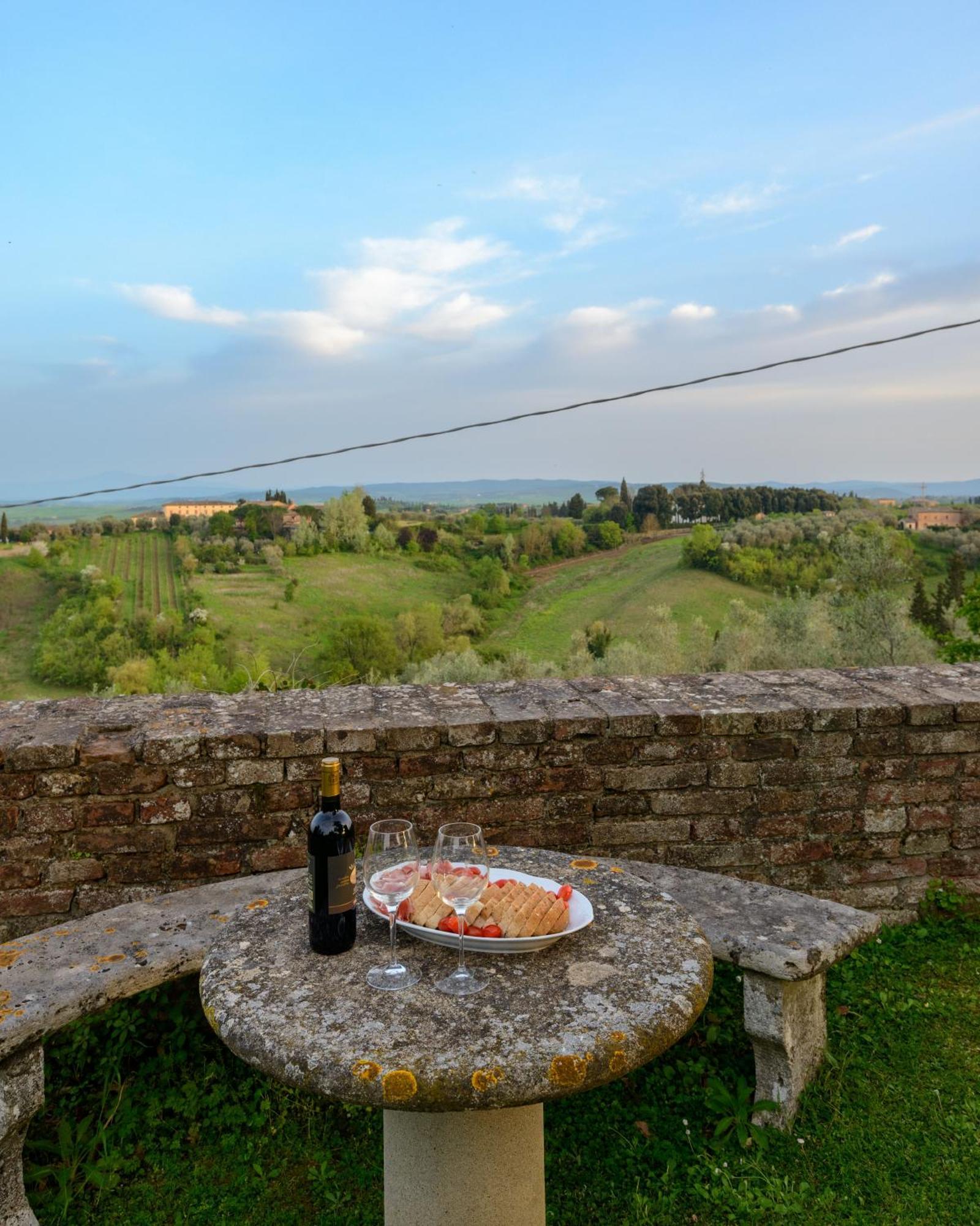 Al Glicine Di Sant'Abondio Villa Siena Dış mekan fotoğraf