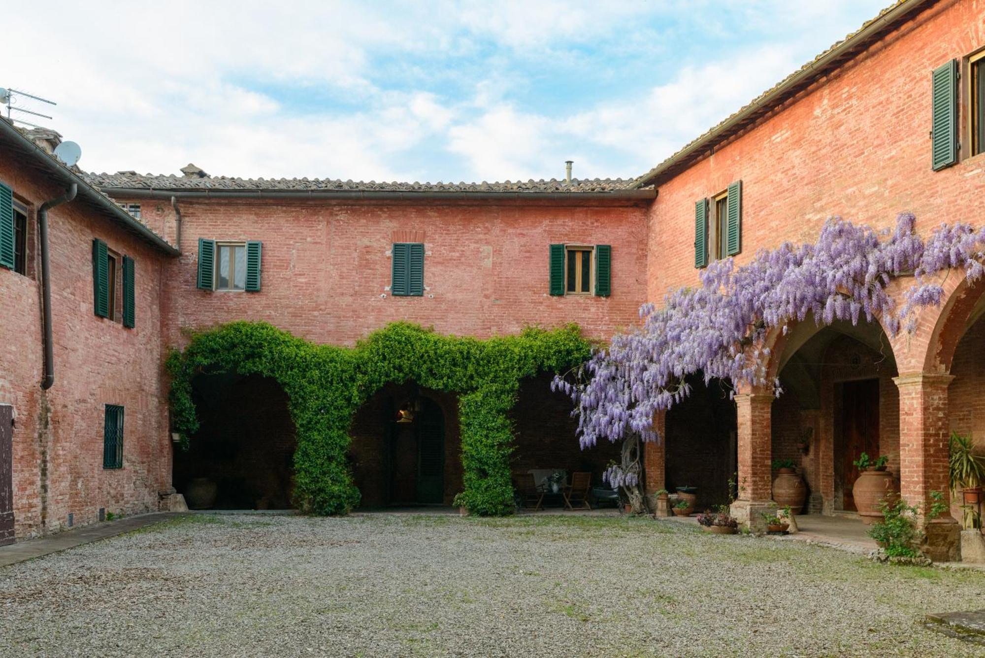 Al Glicine Di Sant'Abondio Villa Siena Dış mekan fotoğraf