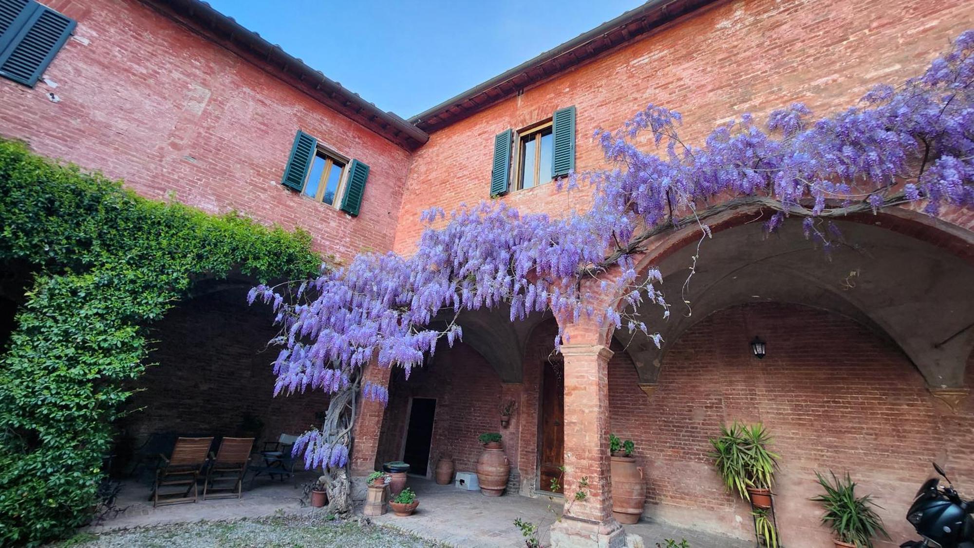 Al Glicine Di Sant'Abondio Villa Siena Dış mekan fotoğraf